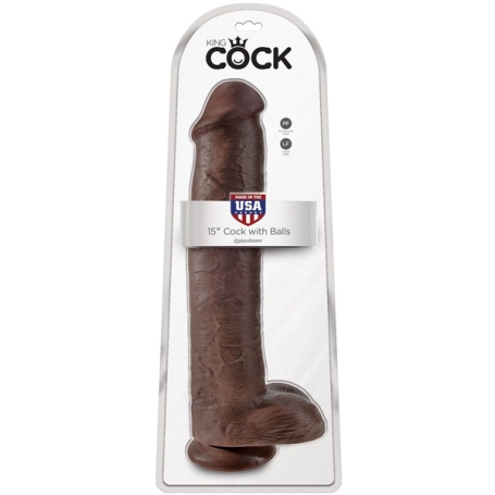 Огромный фаллос King Cock 15"