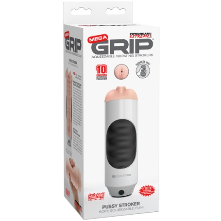 Мастурбатор Pipedream Mega Grip Vibrating Pussy