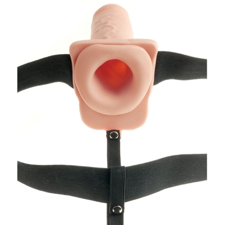 Страпон полый Pipedream 10" Hollow Strap-On